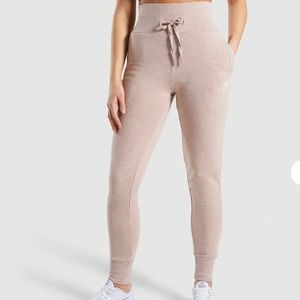 Taupe Gymshark High-waisted Joggers